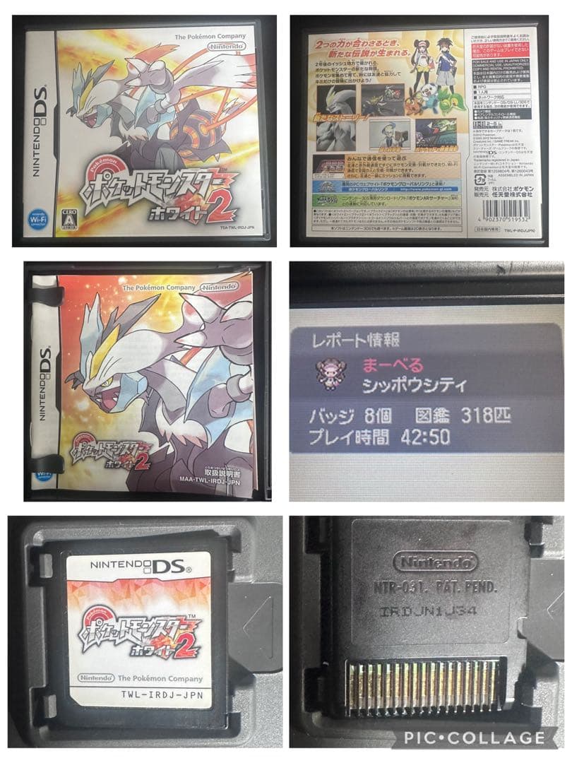 ポケットモンスター DS　3DS　ソフトセット 17本　ケース 説明書あり