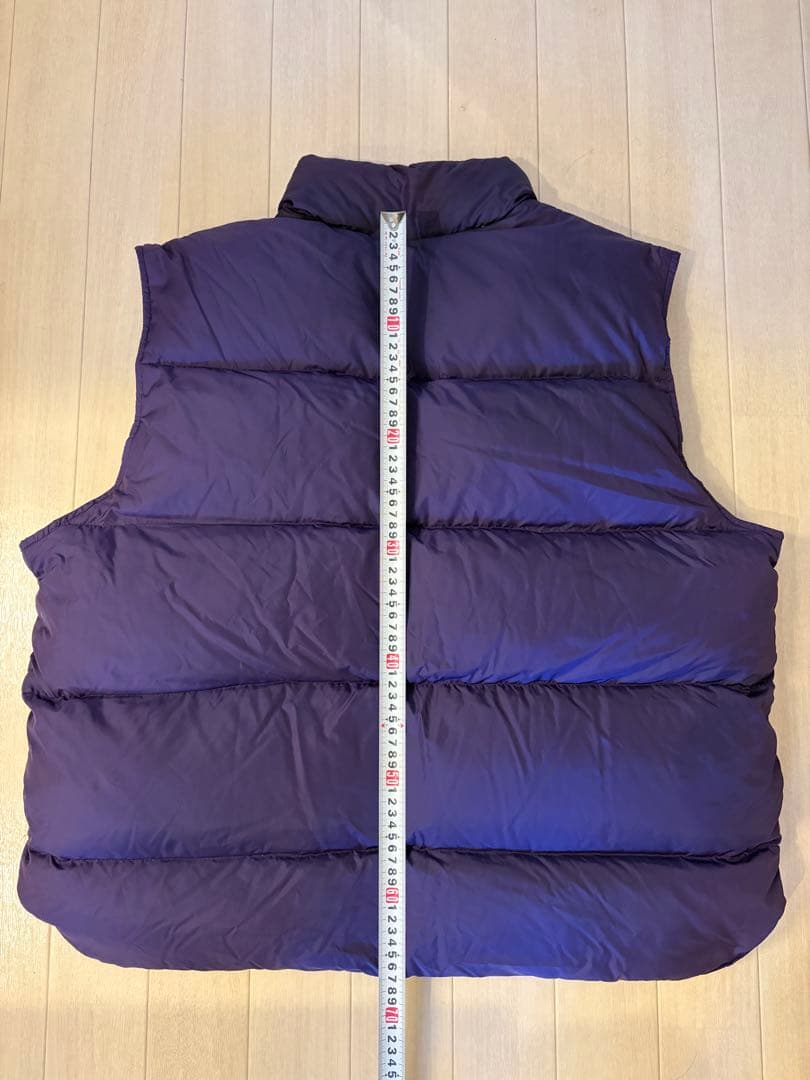 希少　メンズ　L.L.Bean エルエルビーン ダウンベスト パープル 紫80s