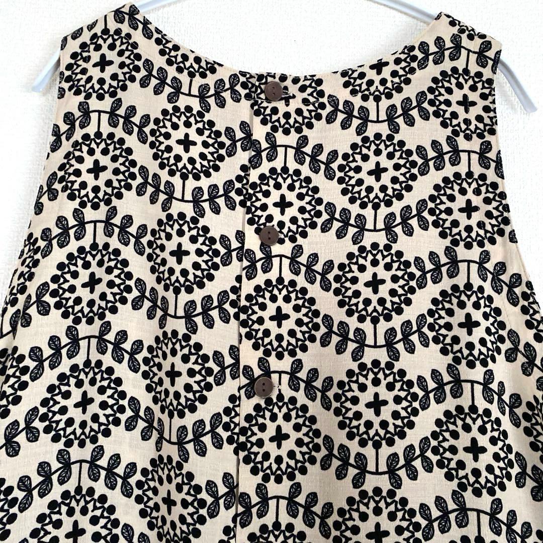 メル46771　マタノアツコエプロンワンピース