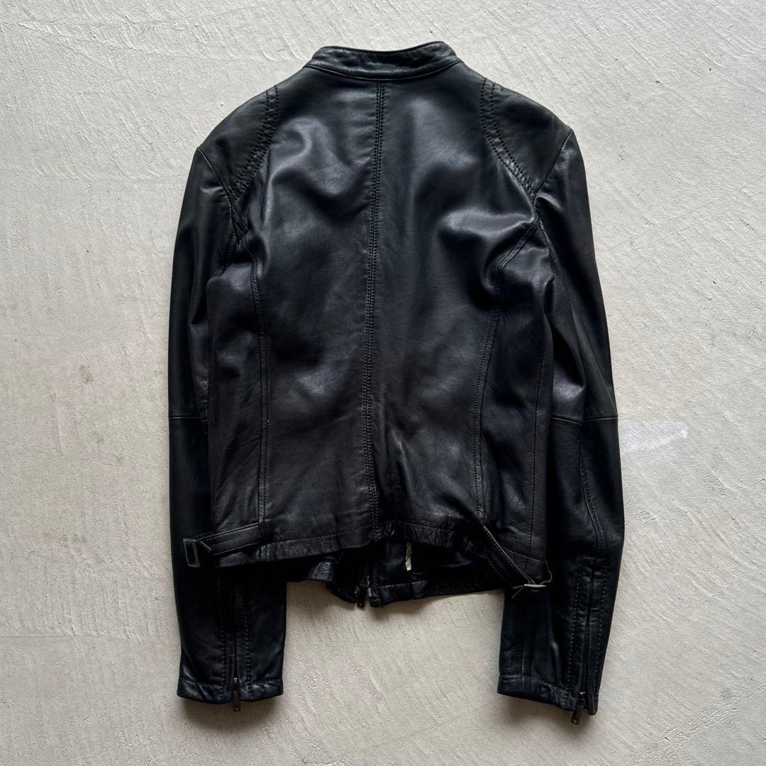 ジャケット・アウター 00s emporio armani single leather jacket