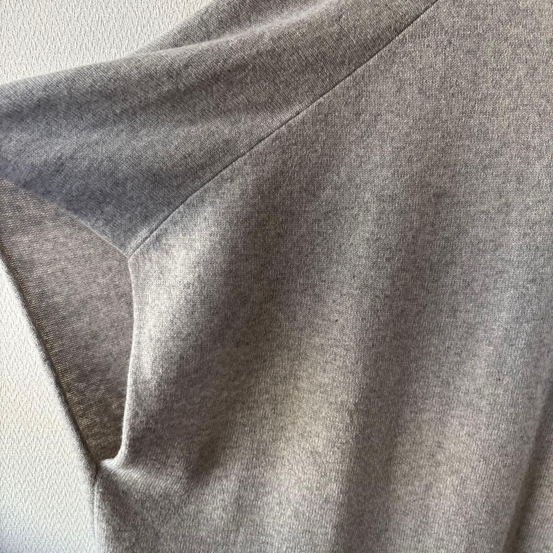 evam eva wool100% ロングジレ　カーディガン