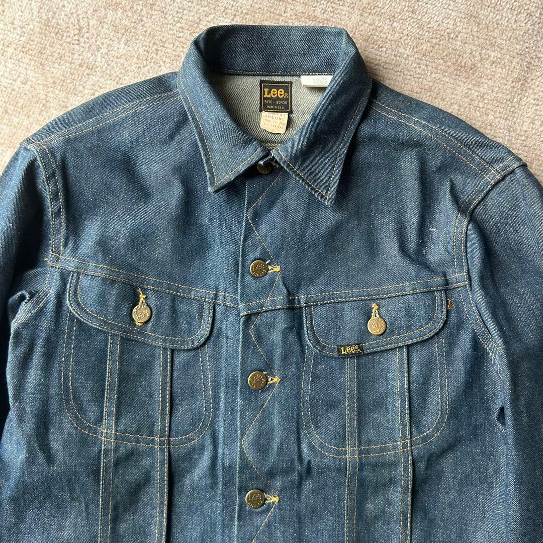 【希少サイズ38LONG】80s vintage Lee 220J デニムJKT