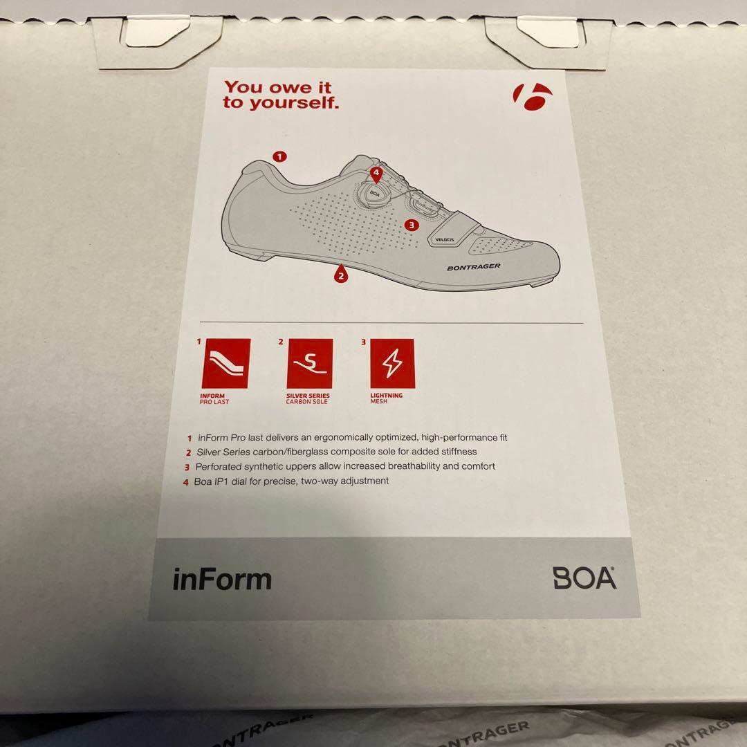 【新品未使用】25.7cm BONTRAGER VELOCIS SHOE