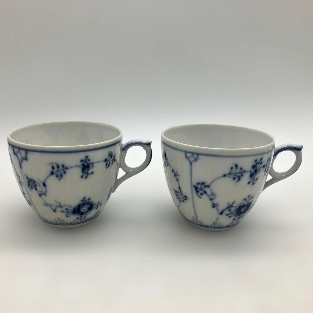 【専用】ロイヤルコペンハーゲン ブルーフルーテッドプレイン カップ＆ソーサー