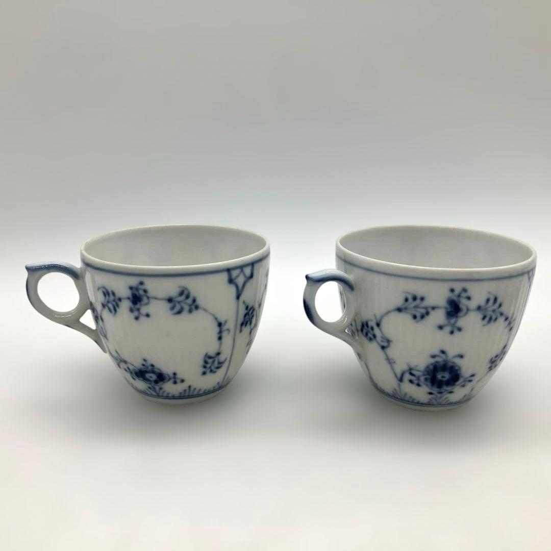 【専用】ロイヤルコペンハーゲン ブルーフルーテッドプレイン カップ＆ソーサー