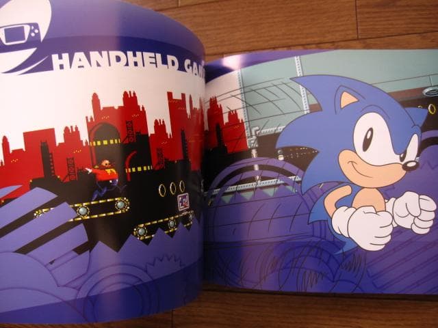 THE HISTORY OF SONIC THE HEDGEHOG　ハードカバー