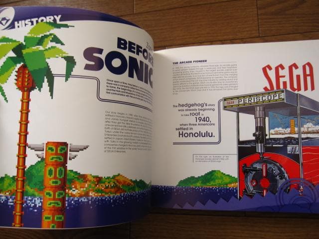 THE HISTORY OF SONIC THE HEDGEHOG　ハードカバー