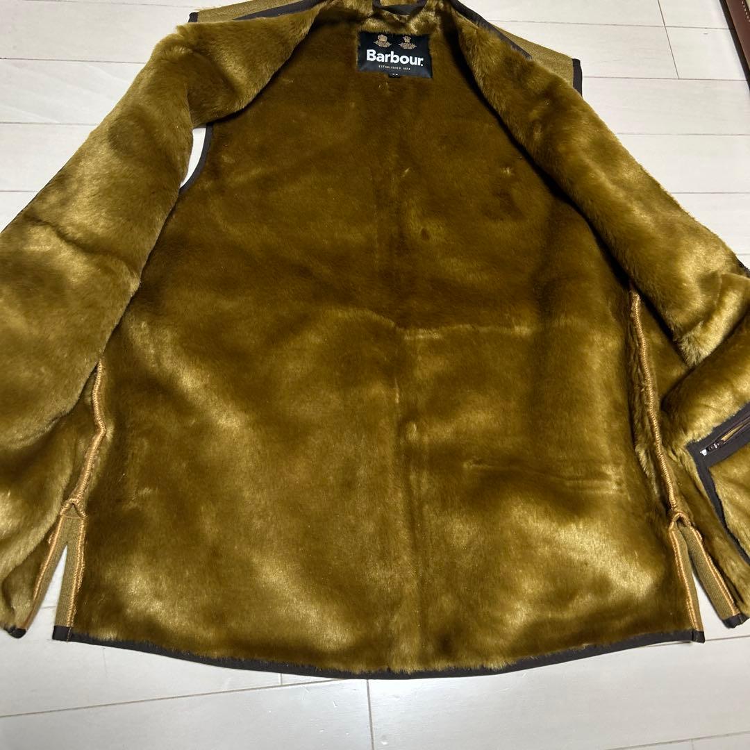 バブアー　barbour ライナー　ボアベスト　38