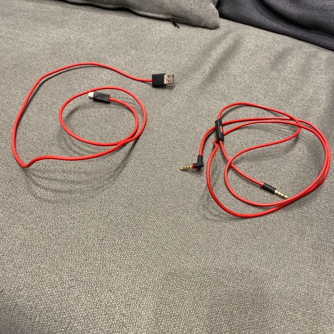 Beats ワイヤレスヘッドホン 青色 キャリングケース付き