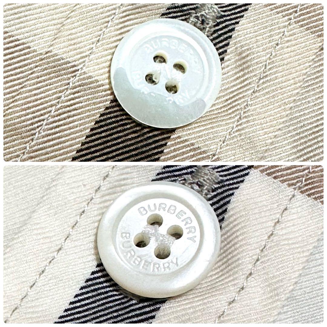 【現行 美品✨】バーバリー ノバチェック 長袖シャツ レディース IT38 M