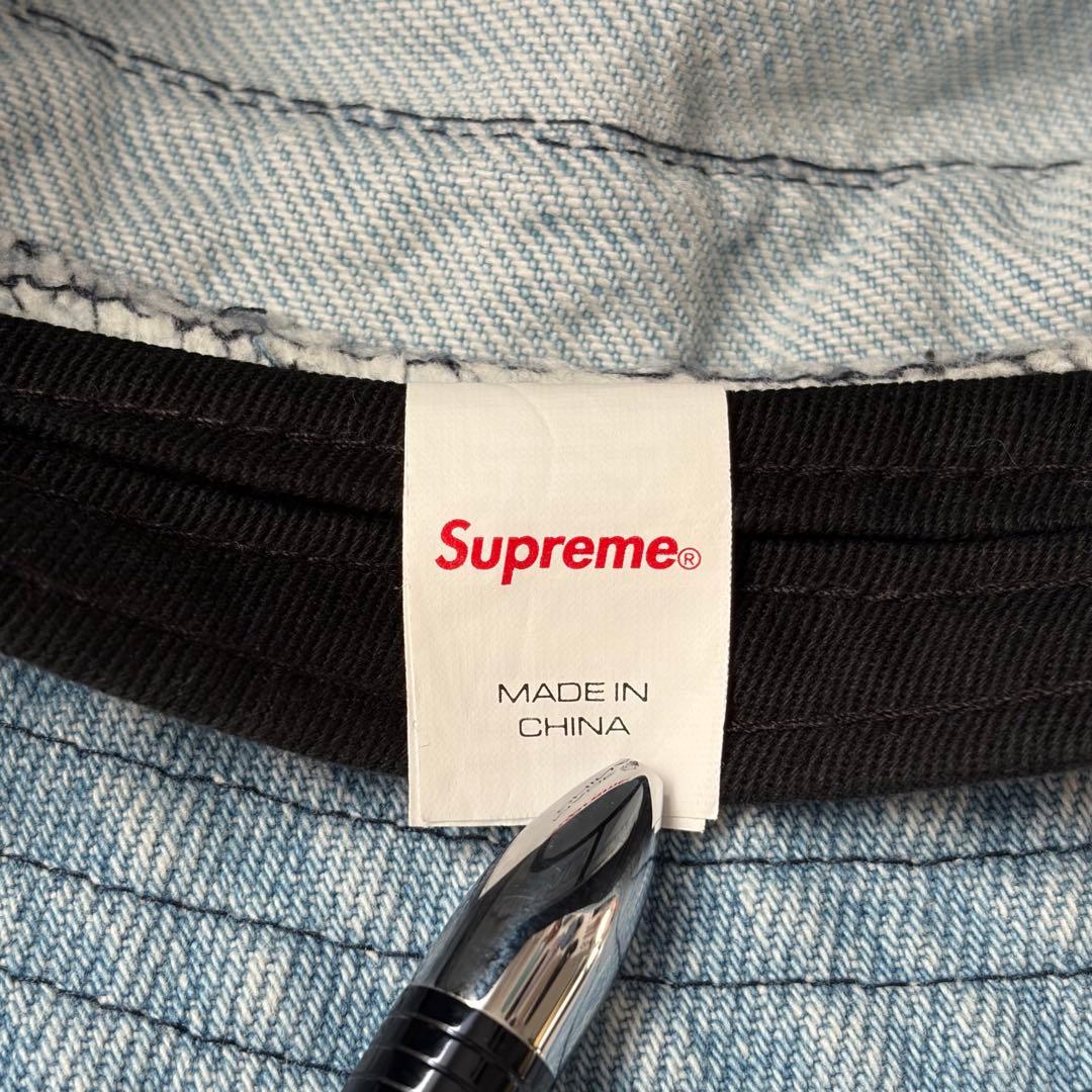 【極美品】Supreme Outline Crusher Denimデニムハット