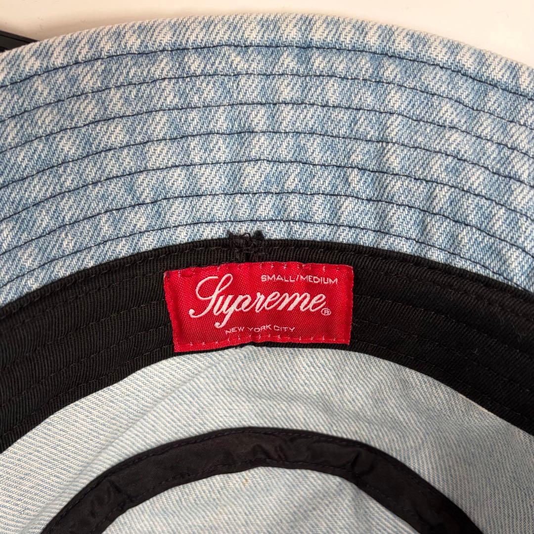 【極美品】Supreme Outline Crusher Denimデニムハット