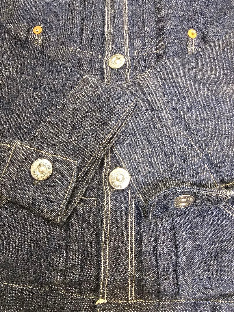 TCB jeans Pleated Blouse 1880s復刻Gジャン 42