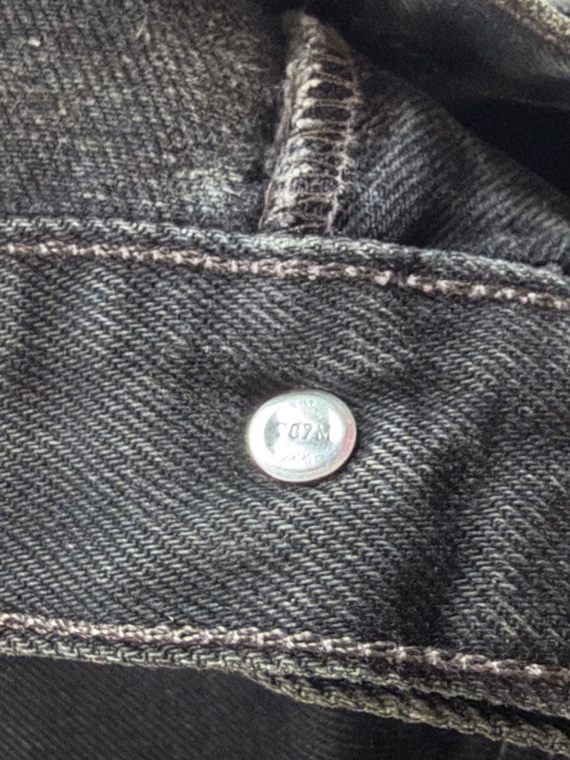 Levi’s 99年 505 後染めブラックデニムパンツW30 L32