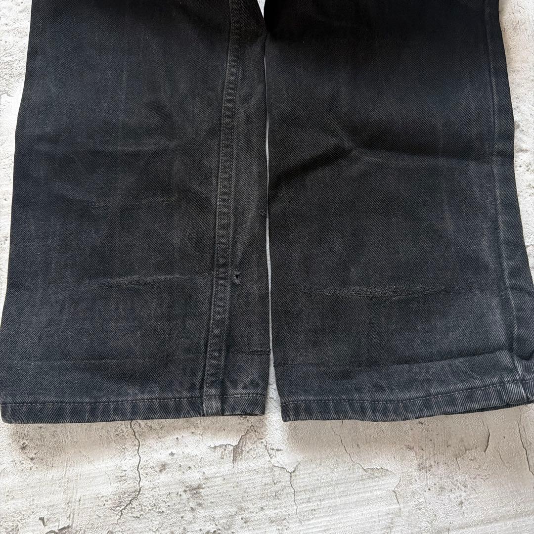 Levi’s 99年 505 後染めブラックデニムパンツW30 L32