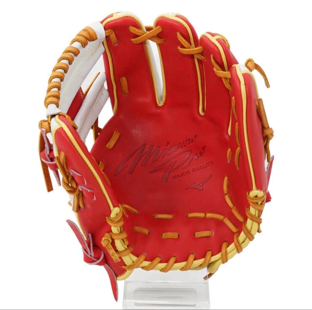 ミズノ ミズノプロ 軟式 グローブ グラブ 内野用 右投げ　限定 侍ジャパン