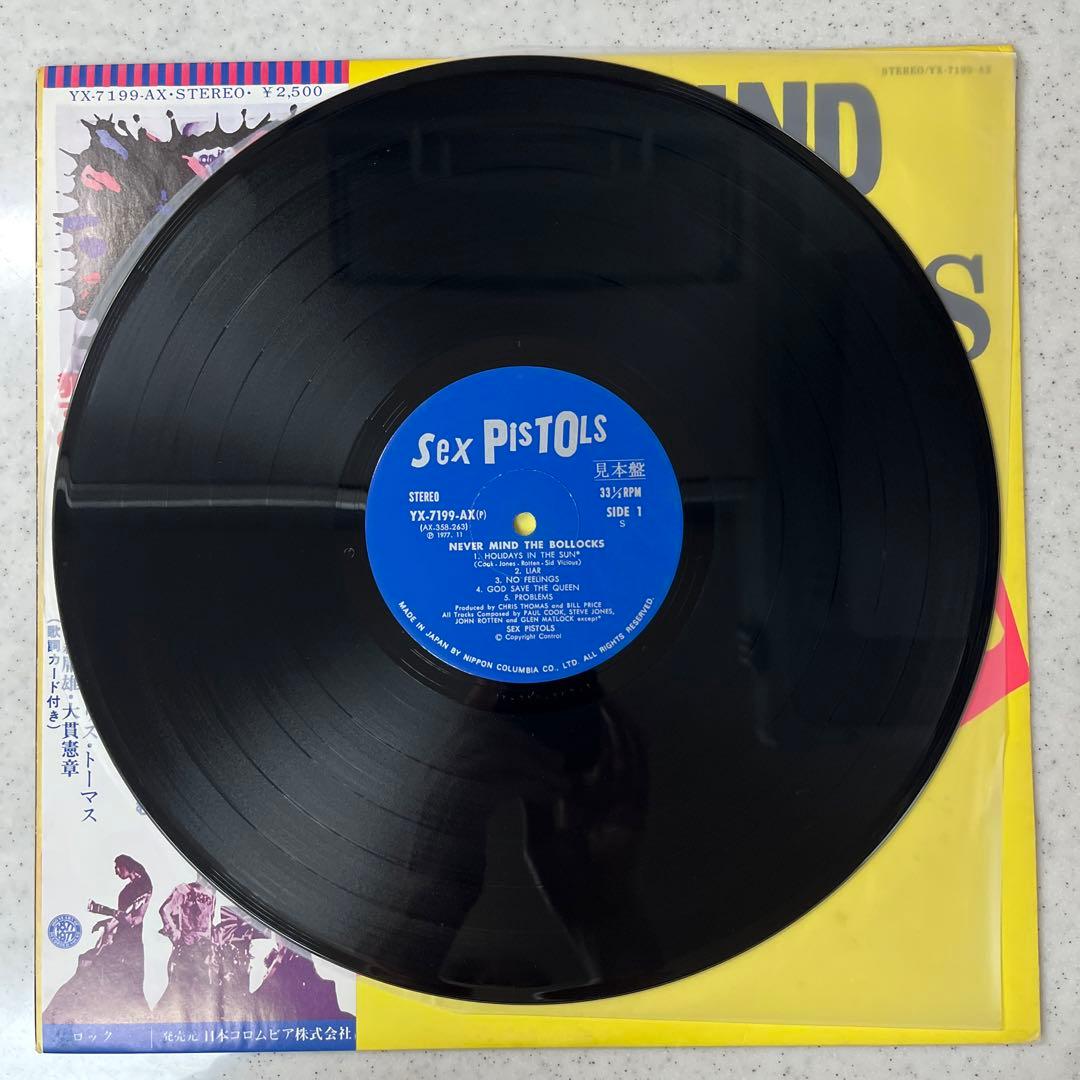 稀少!! 見本盤 JAP盤 THE SEX PISTOLS 11曲