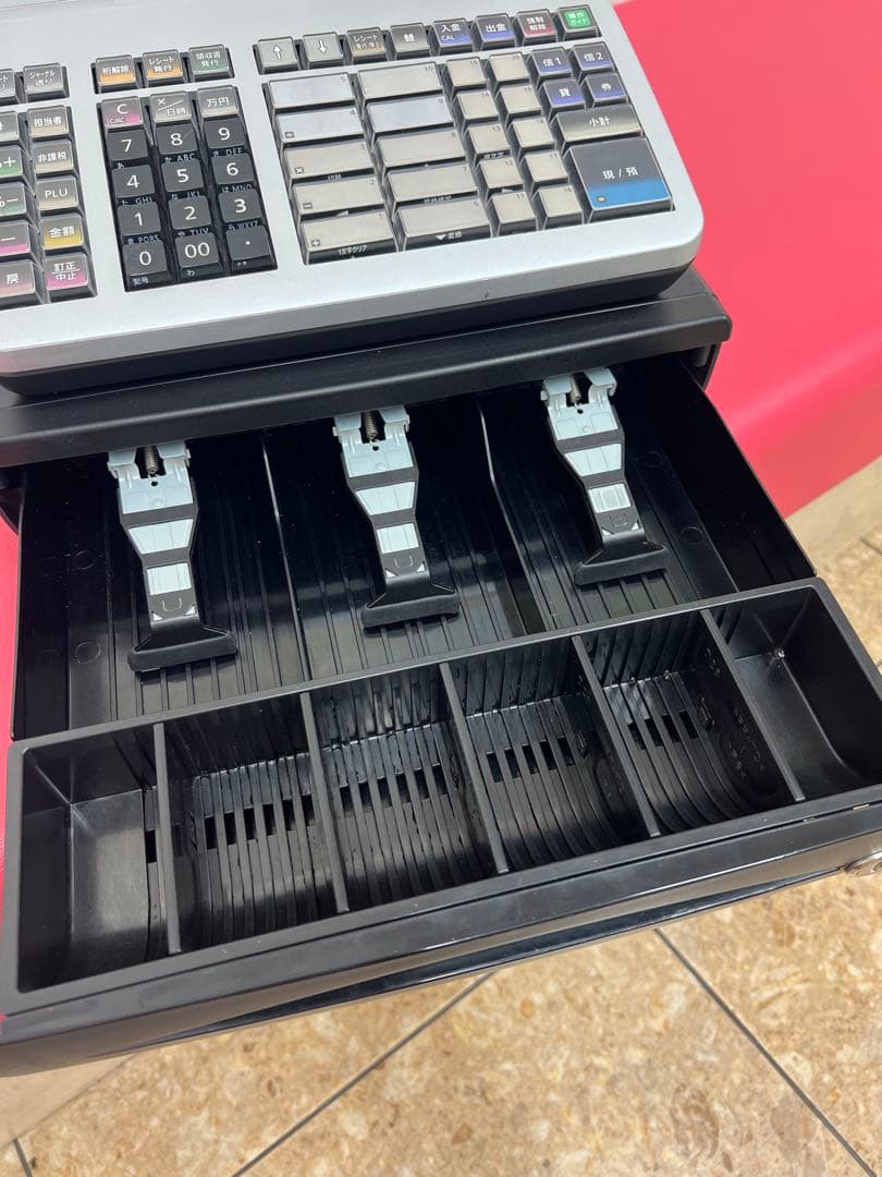 CASIO TE-2700 レジスター シルバー