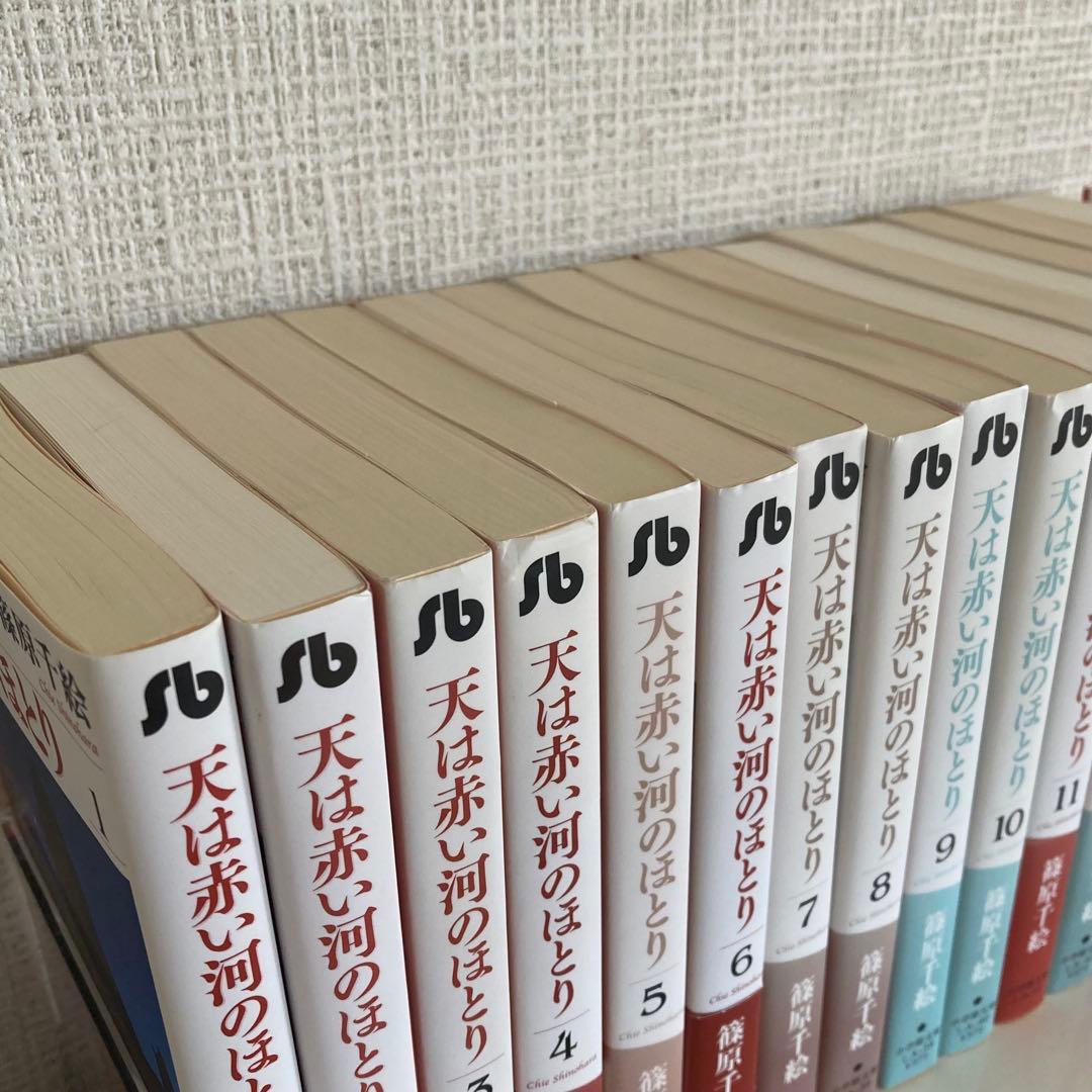 天は赤い河のほとり　篠原 千絵　全巻セット　文庫コミック　少女漫画　古代　歴史
