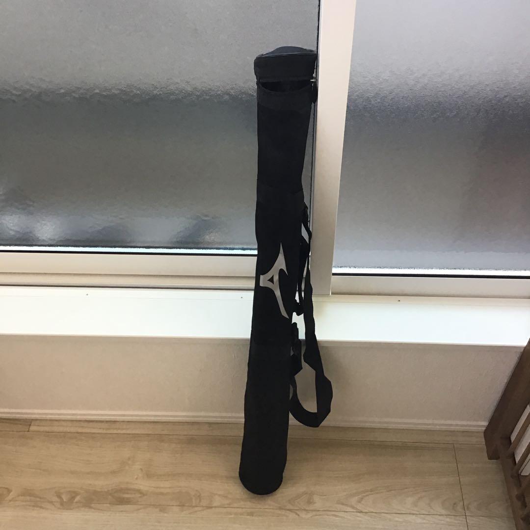 Mizunoミズノ マグナインパクト 軟式バット 赤 85cm バットケース付