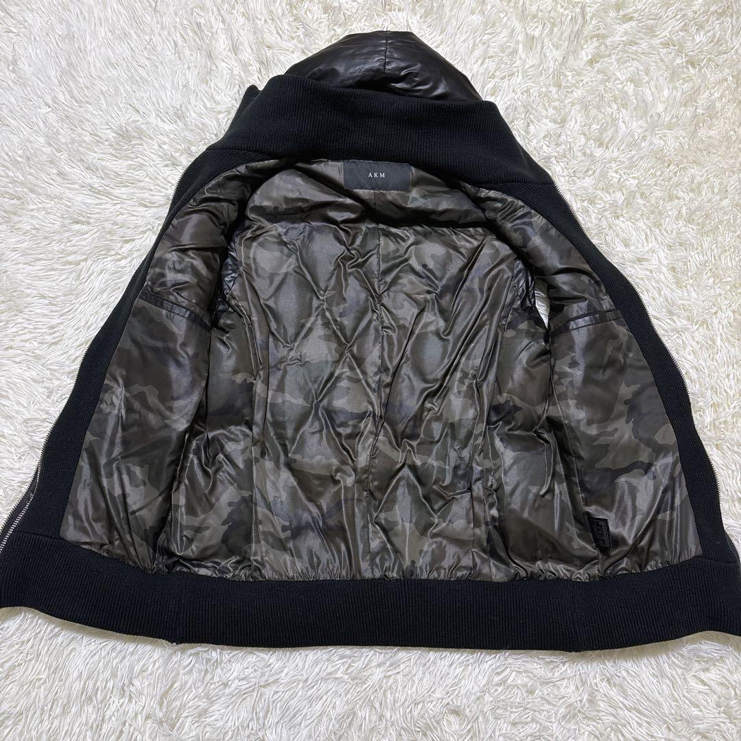 極美品✨ AKM SHINY TAFFETA DIA SKI DOWN VEST