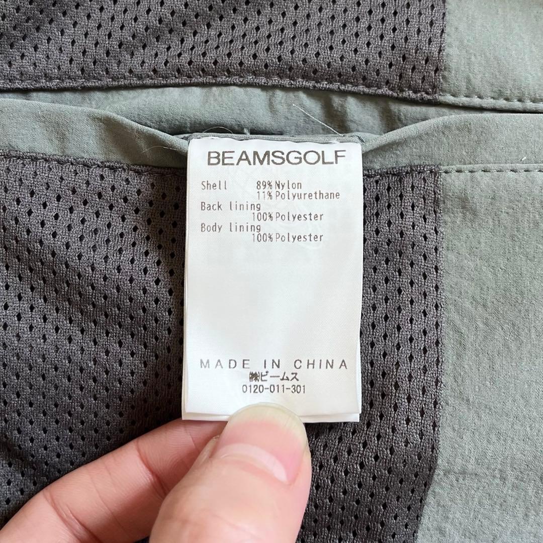 B.G.THREE 25SS ゴルファーズジャケット L BEAMS GOLF