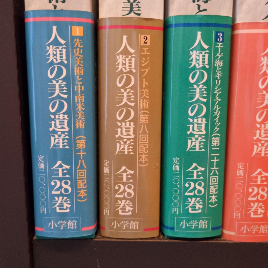 ②　世界美術全集【７巻〜12巻】　全28巻＋別巻