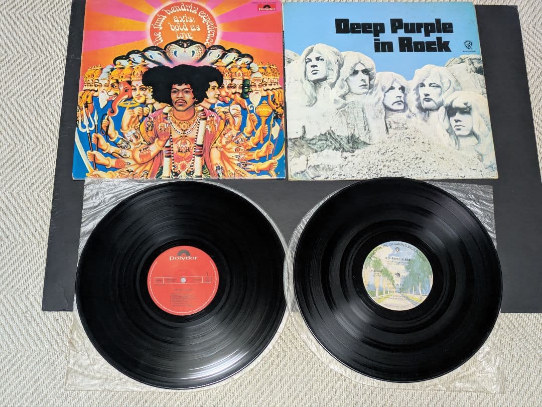 ロック洋楽レコード8枚セットまとめ