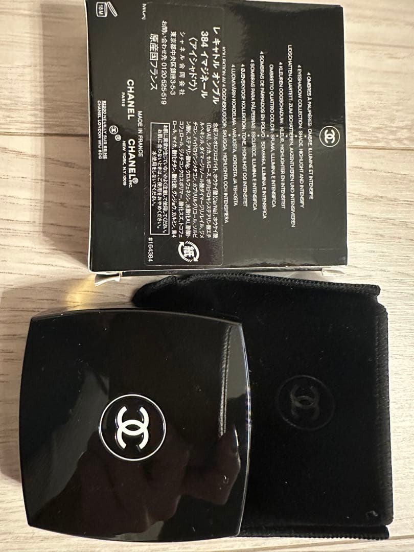 新品未使用品★CHANEL レキャトルオンブル384
