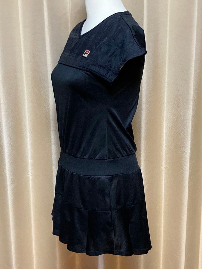 FILA ブラック テニスワンピース　M