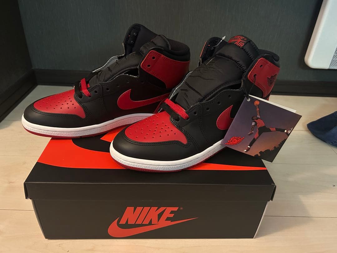 シューズ(男性用) Nike Air Jordan 1 High 85 \"Bred\"