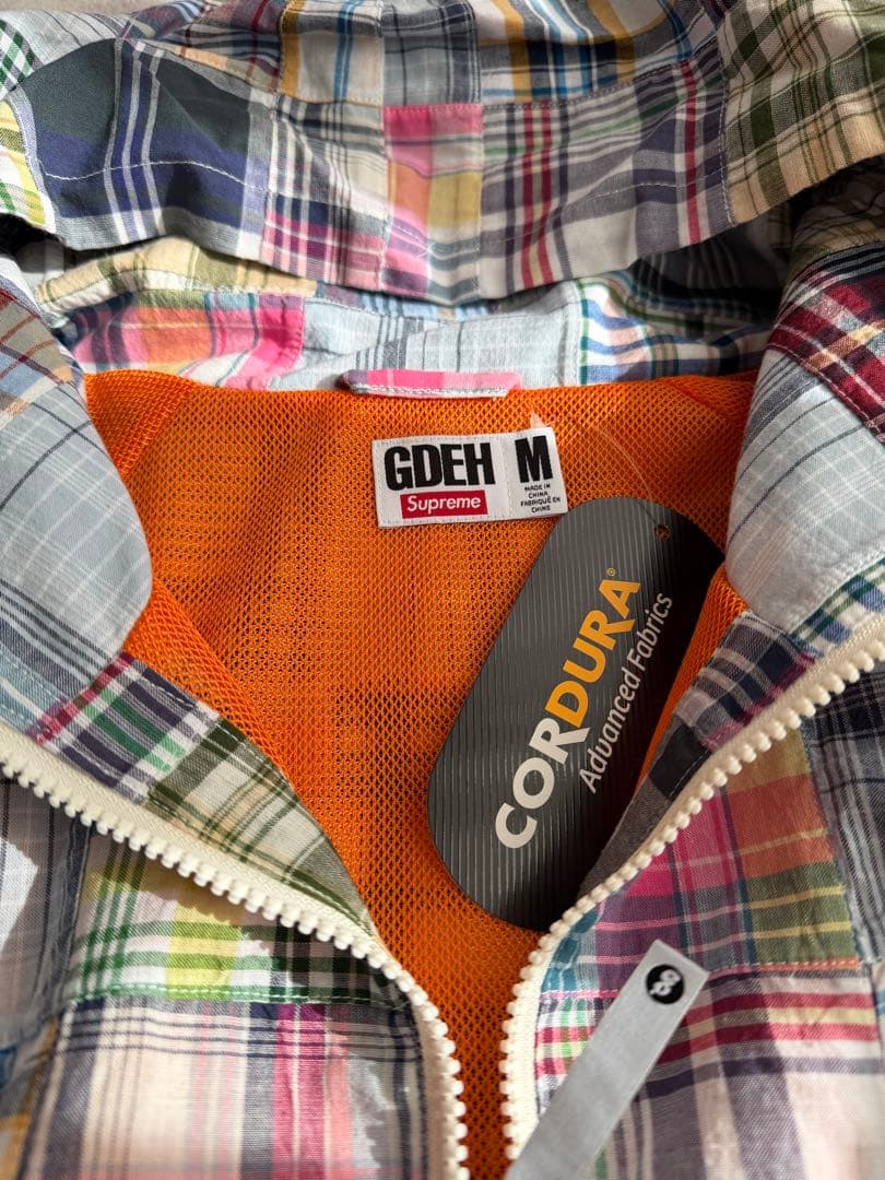 ジャケット・アウター Supreme GOODENOUGH Patchwork Madras Jkt
