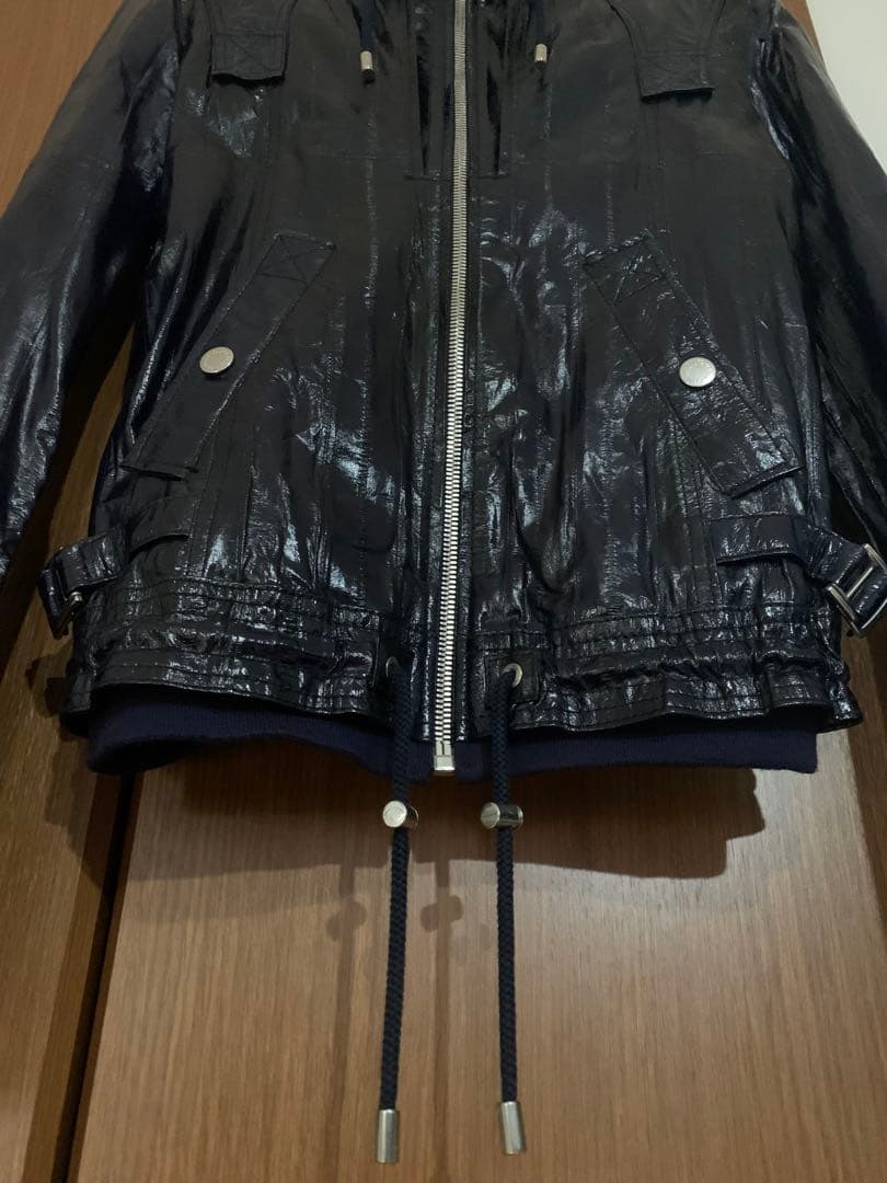 DOLCE＆GABBANA D&G イール レザー　size 46 NAVY