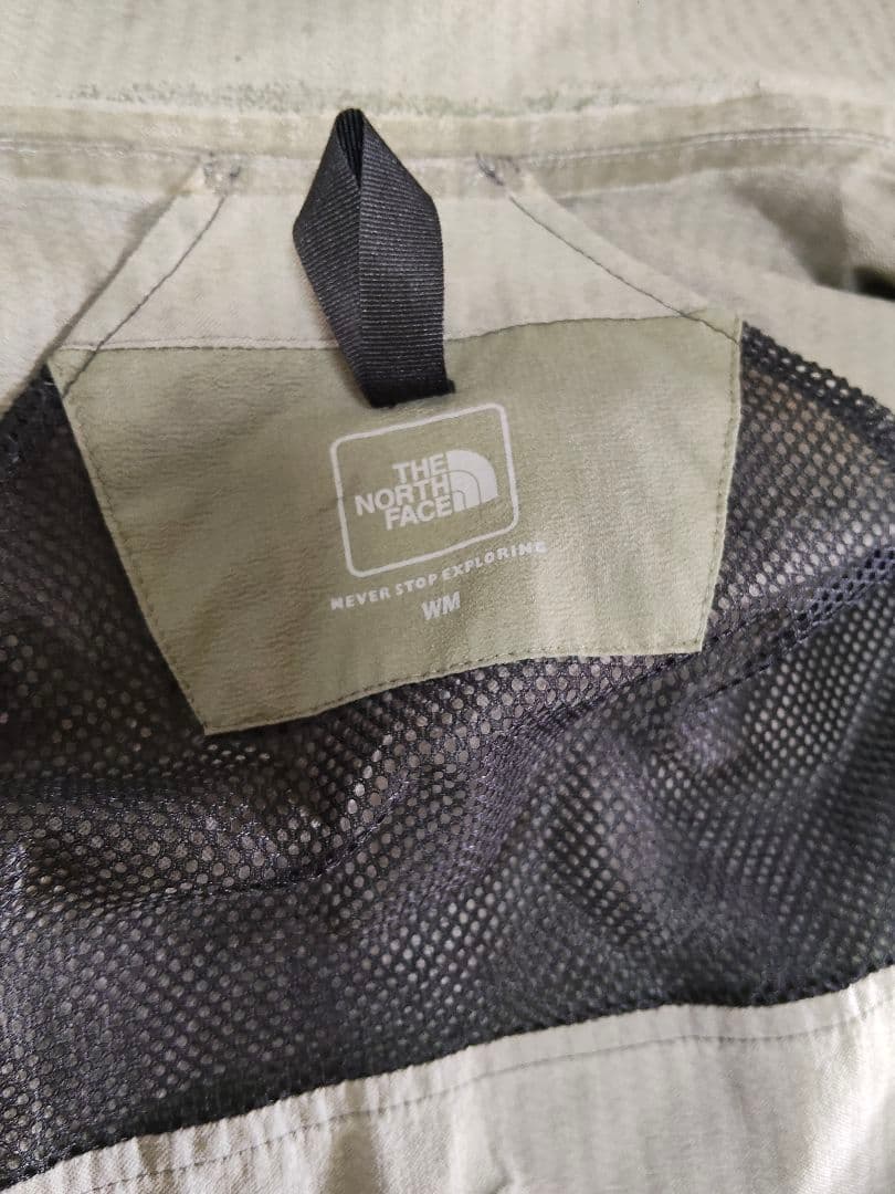 THE NORTH FACE ハイベント タグアンポンチョコート カーキ WM