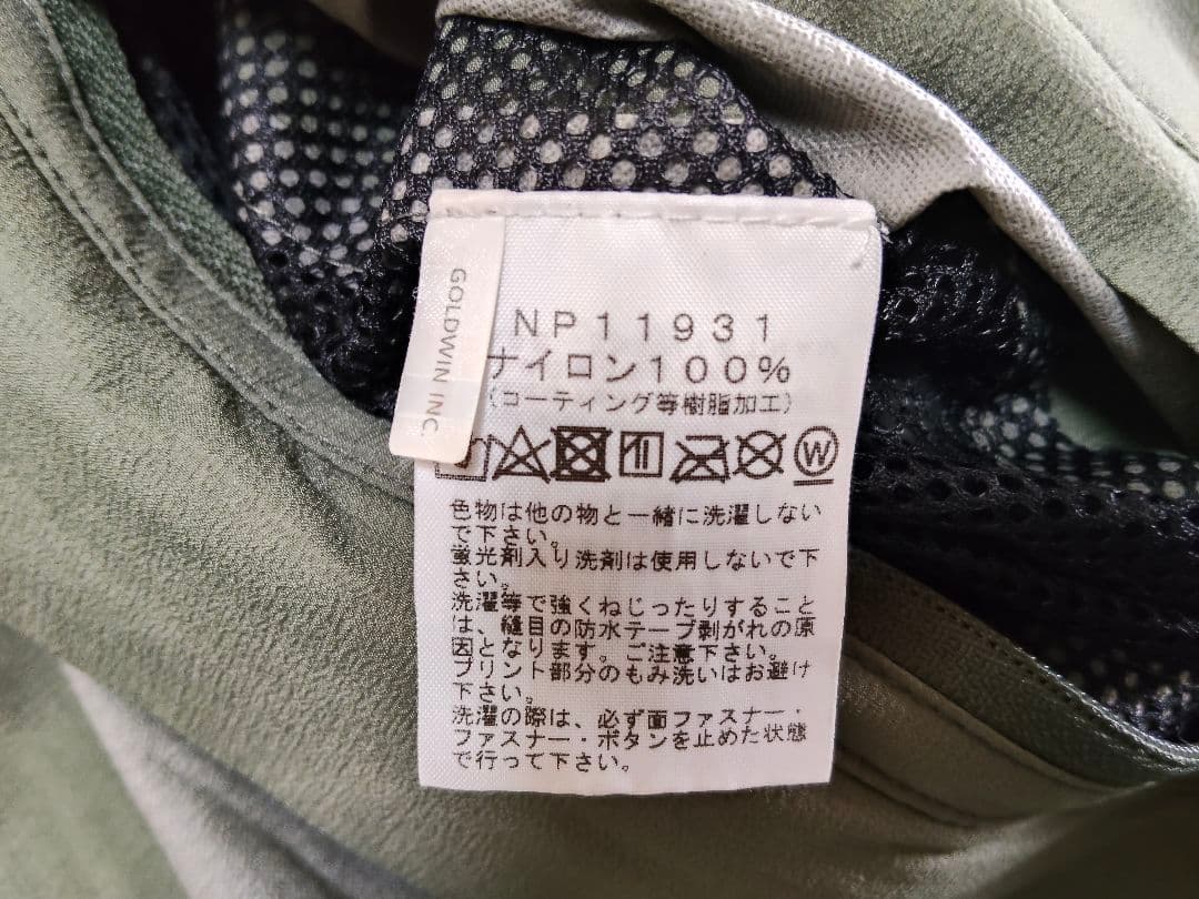 THE NORTH FACE ハイベント タグアンポンチョコート カーキ WM