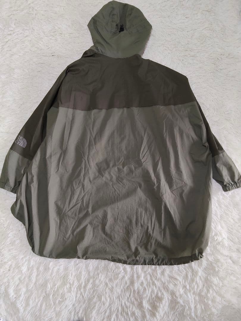 THE NORTH FACE ハイベント タグアンポンチョコート カーキ WM