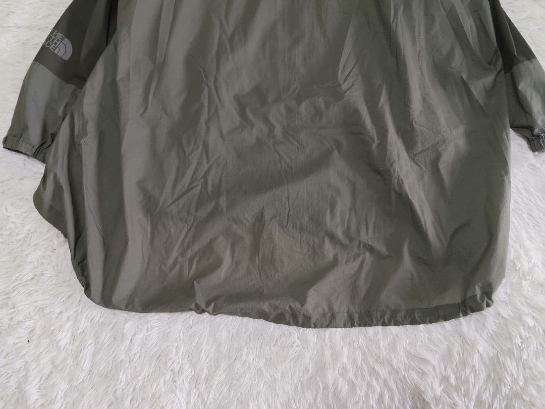 THE NORTH FACE ハイベント タグアンポンチョコート カーキ WM