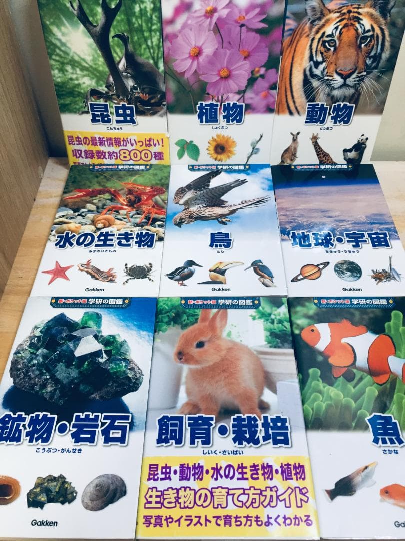 新・ポケット版 学研の図鑑 1～21巻 21冊セット