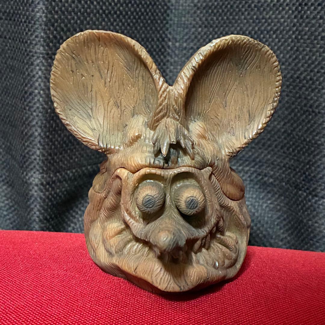 RATFINK ヘッドアッシュトレイ ウッド調 2005 レア