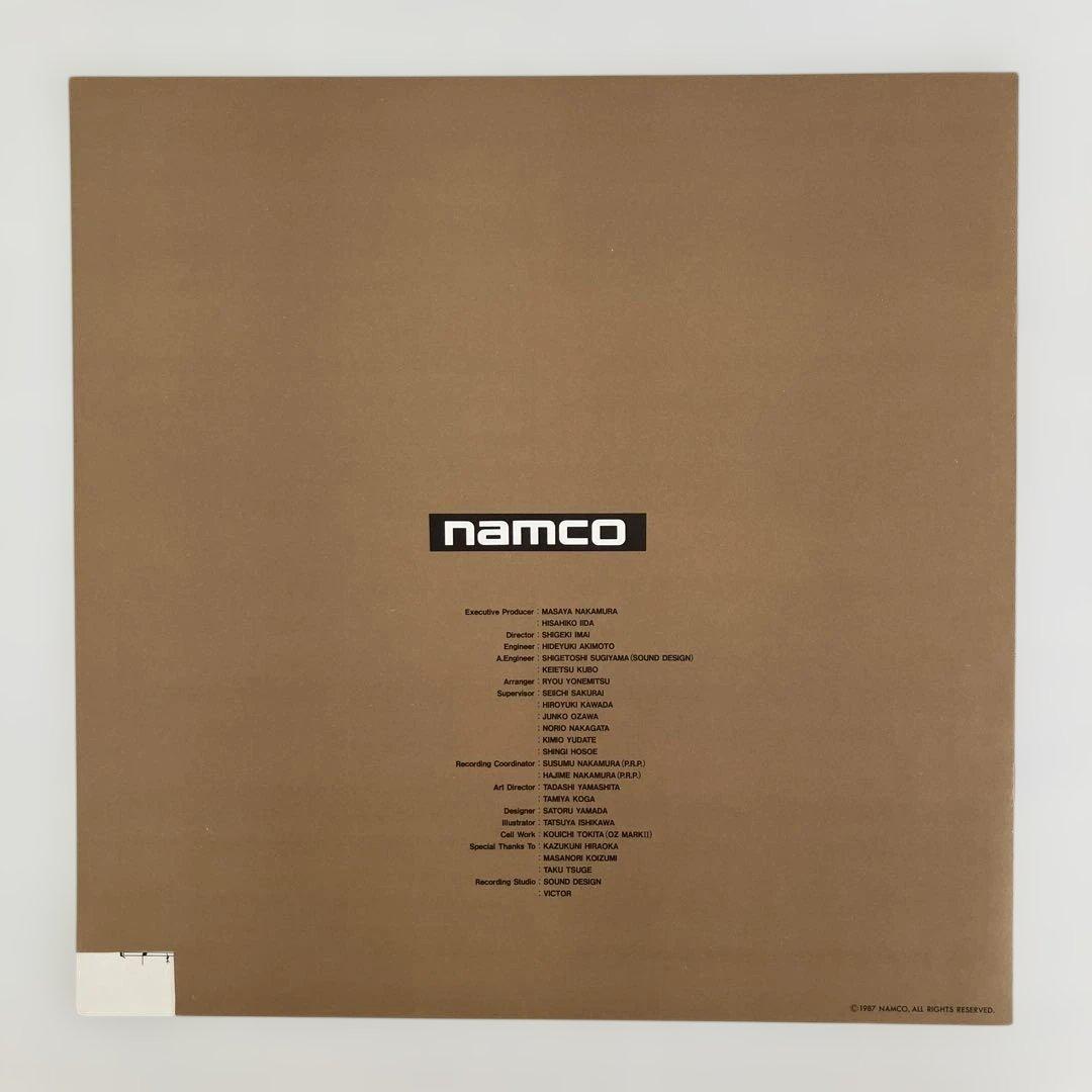 レコード namco ビデオゲームグラフィティVOL2　ドラゴンスピリット他