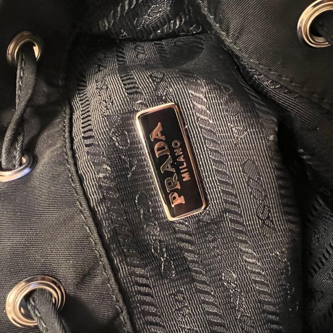 PRADA⭐︎巾着バック⭐︎ブラック⭐︎美品