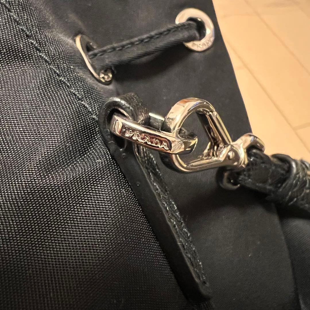 PRADA⭐︎巾着バック⭐︎ブラック⭐︎美品