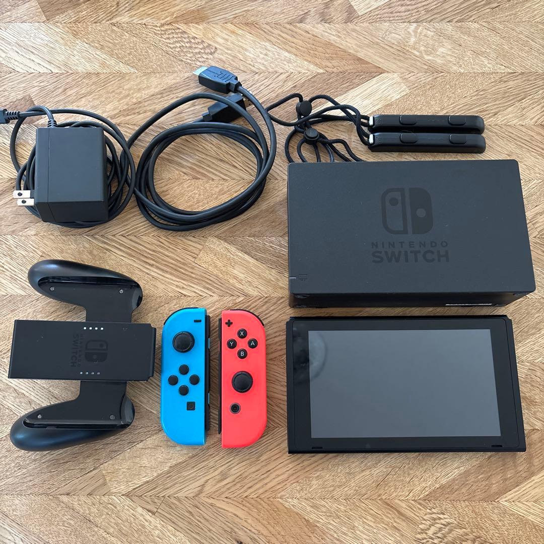 動作確認済み★NintendoSwitch本体★ネオンブルーネオンレッド★箱有り