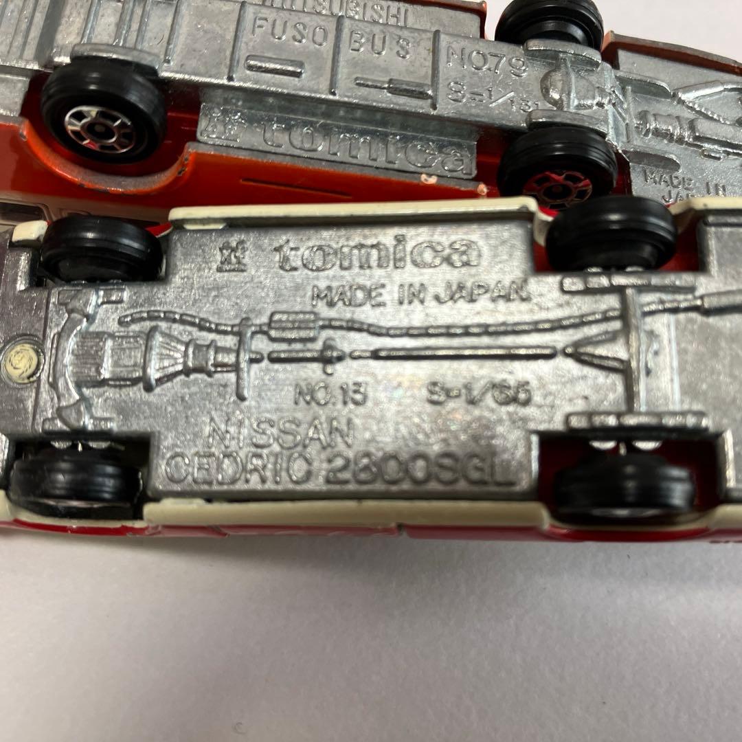 ハ*ト様 トミカミニカー5台セット 1970年代トミカの町セット（箱無し不足品も