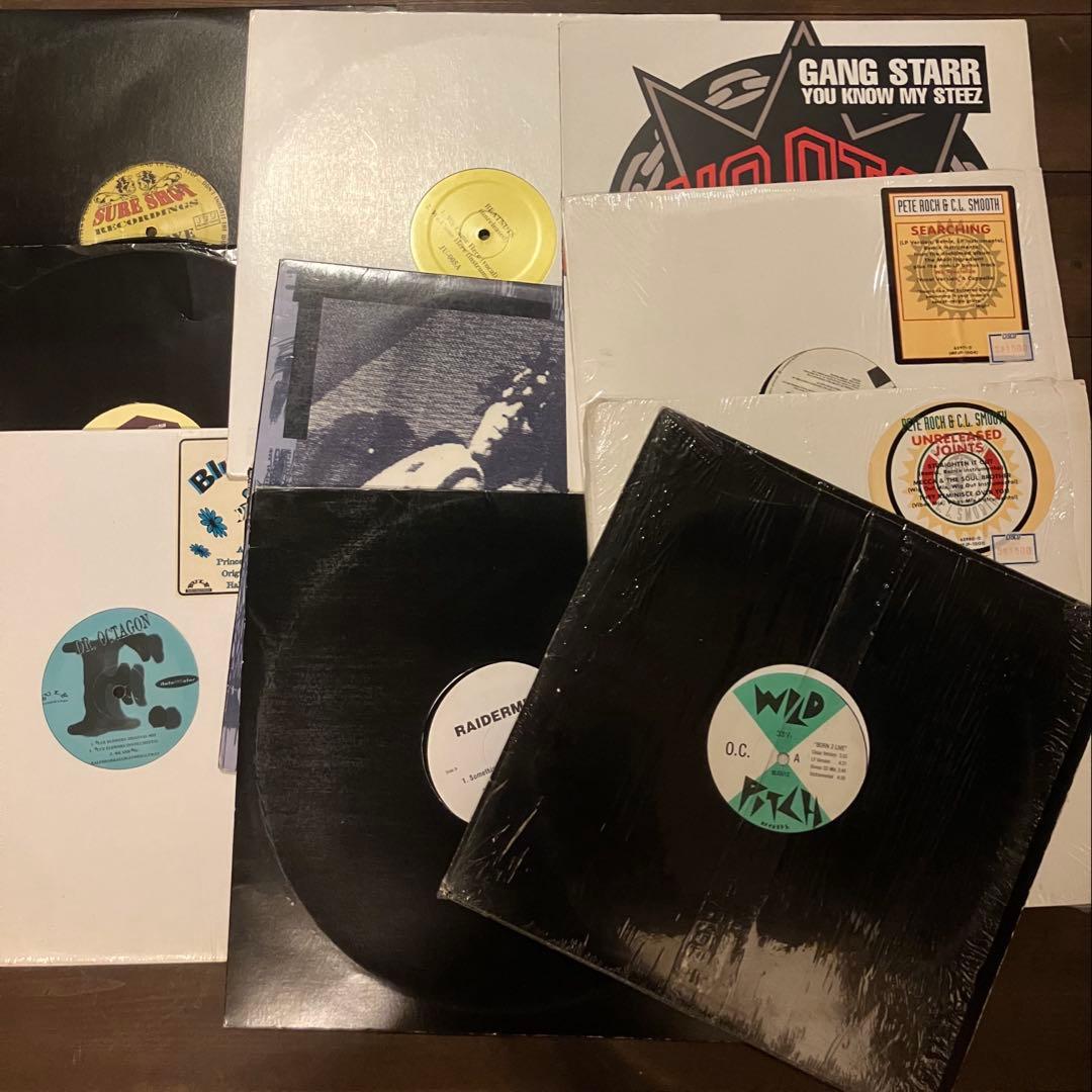 90s hiphopレコード ２０枚まとめ売り
