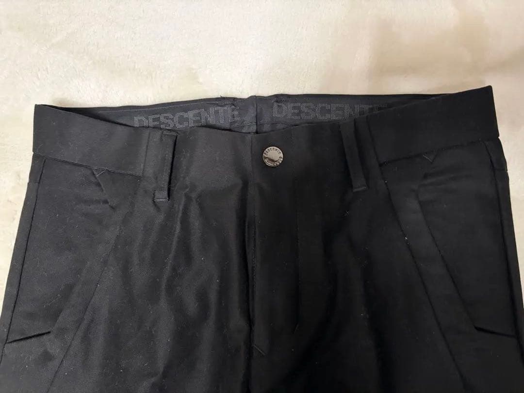 DESCENTE GOLF PT ZERO ブラックパンツ W79 Mサイズ