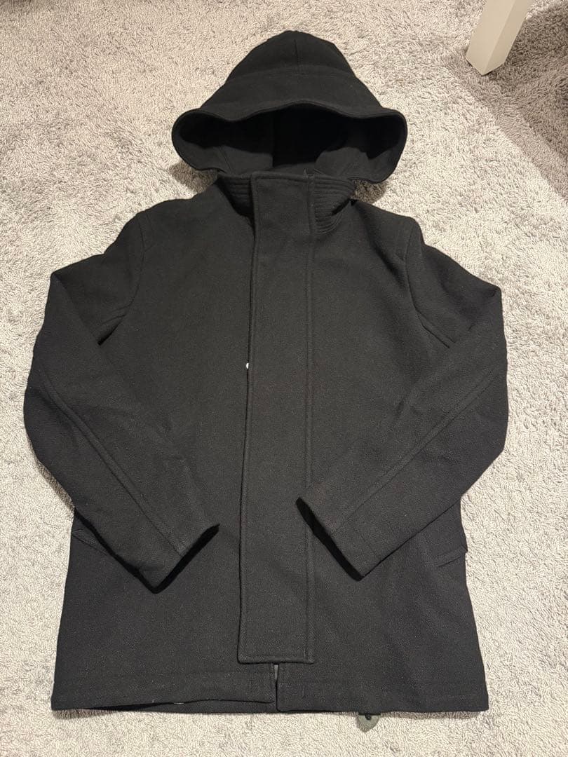 CABANE de ZUCCa ワイヤー入りフーデットウールジャケットy2k