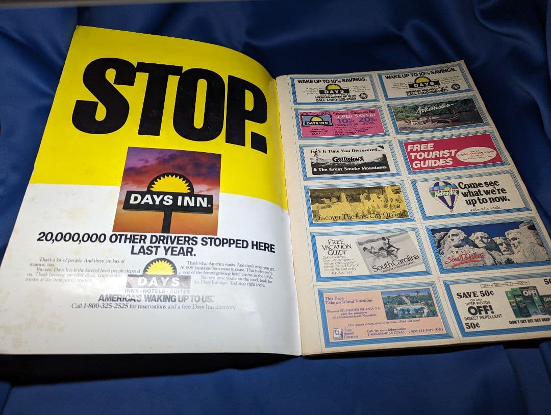 ■ RAND McNALLY ROAD ATLAS 1989 米国の道路地図