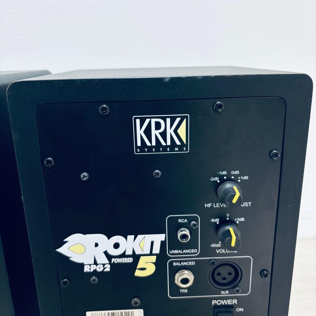 KRK ROKIT 5 RPG2 パワードモニタースピーカー ペア DTM