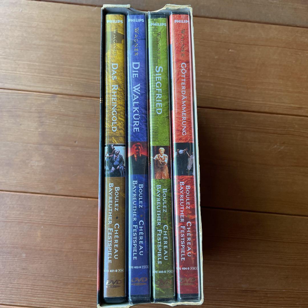 ワーグナー　ニーベルングの指環　ブーレーズ指揮　バイロイト　DVD7枚　輸入版